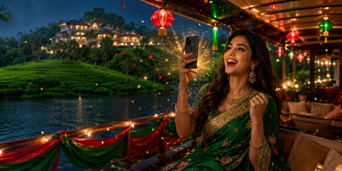 সিলেট মোবাইল ক্যাসিনো গেমের আওতায় লাল-সবুজ পরিবেশের ছবি